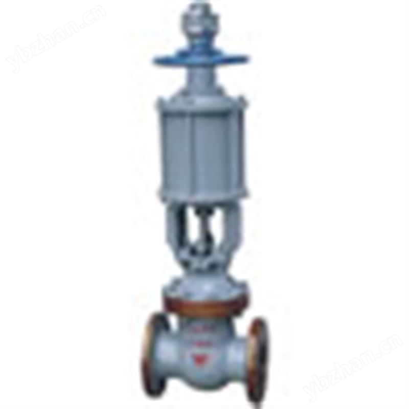 Z6s41H、Z6s41Y 型 PN16~PN63 法兰连接气动楔式闸阀