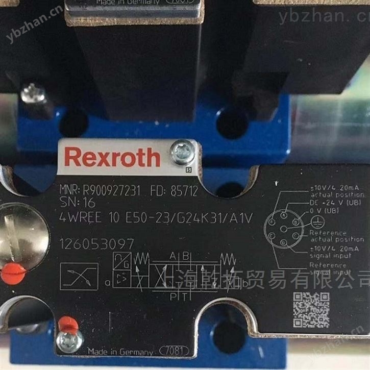 REXROTH轴向柱塞变量泵R902560657安装简便
